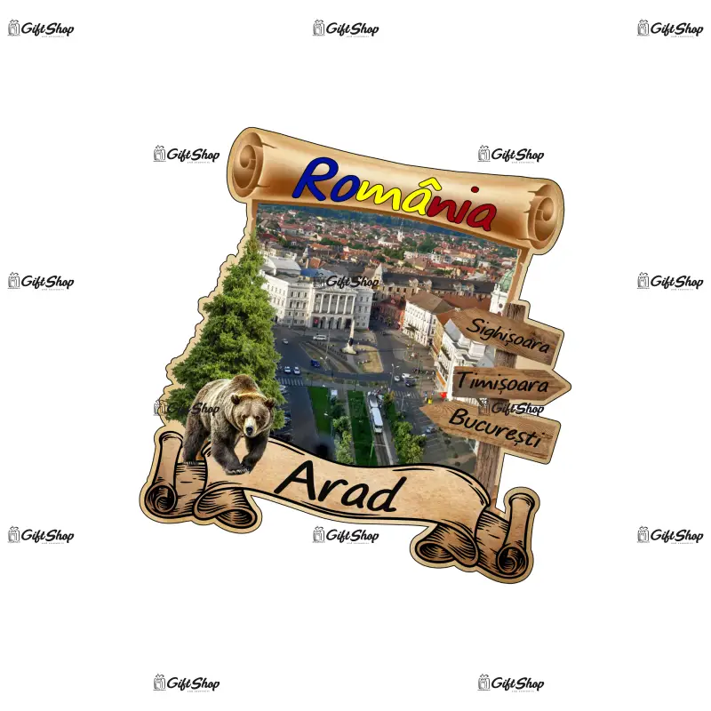 Arad romania, magnet papirus, model mgs 207